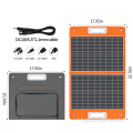 Générateur d'urgence Lithium Battery Mini Système solaire